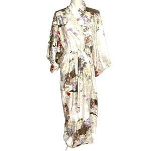 Vintage Ichi Ban One Size Multicolor Kimono Robe